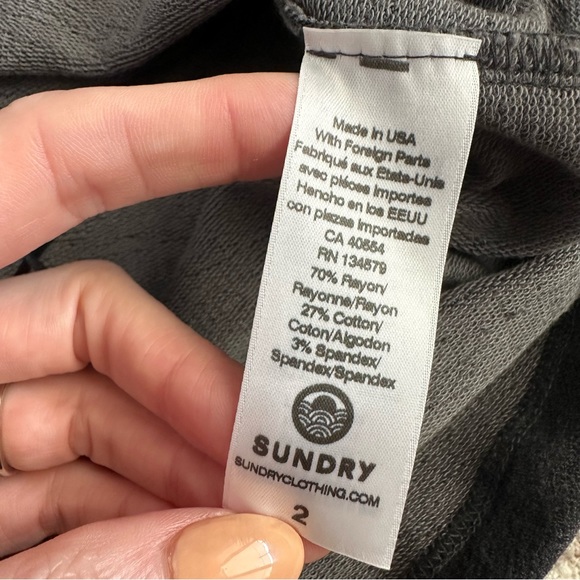 Sundry For Evereve Camo Dress Size 2 - Picture 2 of 8